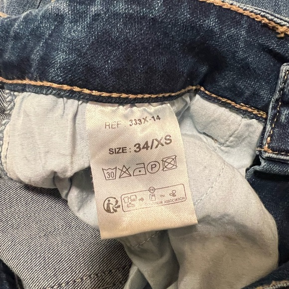 Oraije Paris Windy Jeans in Denim Stone (Size 34, XS) - Wide Leg Mariner Jeans - Picture 11 of 12